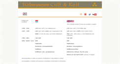 Desktop Screenshot of colf-kolf.nl